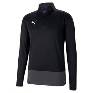 Image de Puma Teamgoal 23 Training 1/4 Zip Top Pull Homme, Black-Asphalt, S