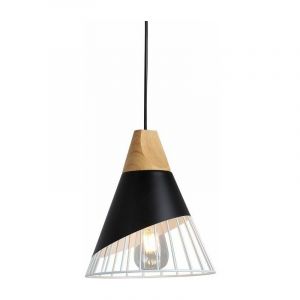 Barcelona led Lampe suspendue scandinave "Ador" | Noir