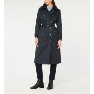 Image de Trench femme genoux Paxi toile de coton