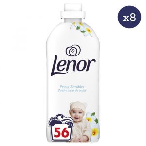 Lenor Adoucissant 56 Lavages, Peaux Sensibles, Hypoallergénique