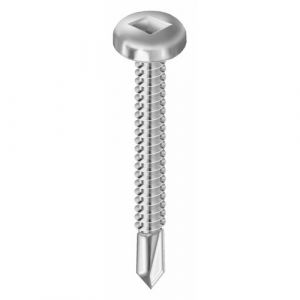 VisWood Vis à tôle - tête cylindrique - filetage total - 3,9x16 mm - 500 pièces