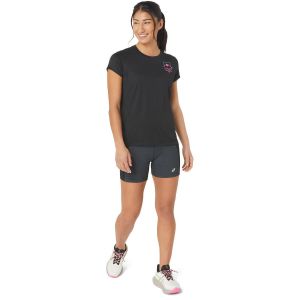 Asics T-shirts Noir pour femme - XS