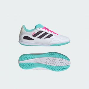 Adidas Chaussures de futsal super sala iii enfant blanc/bleu