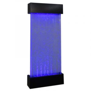 Vente-unique - Mur de bulles d'eau - LEDs à couleurs changeantes - h. 122 cm - cecily