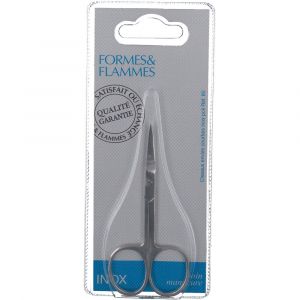 Formes et flammes Ciseaux envies courbes inox Ref 80