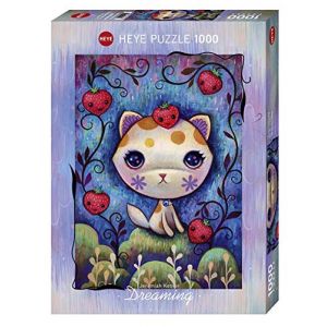Heye Puzzle 1000 Pi&egrave;ces : Strawberry Kitty