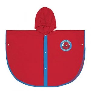 CERDÁ LIFE'S LITTLE MOMENTS Poncho de Pluie Imperméable Spiderman pour Enfant Waterproof, Rouge, 5-6 Ans Unisex Kids