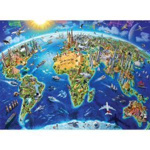 Anatolian Puzzle 4000 pièces : Monuments du monde