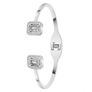 Jonc Femme So Charm - B4227-ARGENT - Bracelet Mode Argent&eacute;