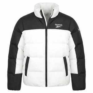 Image de Reebok 2 in 1 Puffer r&eacute;versible Femmes Veste d'hiver RBO21100-Blanc