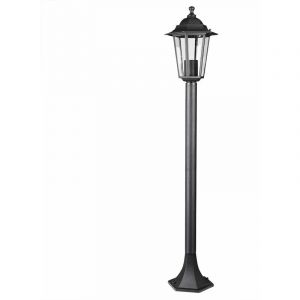 Deuba Lampadaire ext&eacute;rieur Mytra IP44 6 surfaces vitr&eacute;es alu cand&eacute;labre r&eacute;verb&egrave;re luminaire de jardin lampe ext&eacute;rieur &eacute;clairage chemin