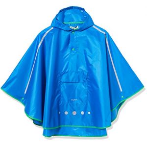 Image de Playshoes Poncho de pluie pliable bleu taille junior S