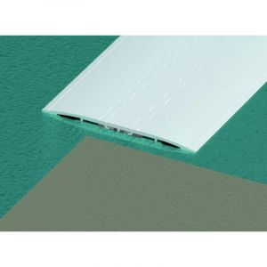 Dinac Couvre Joint Sol Adhesif 100mm Alu Longueur 3m00