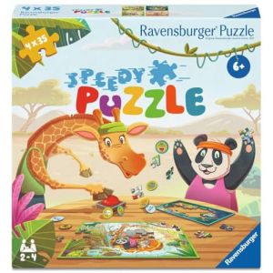 Ravensburger Puzzle Enfant - Speedy Puzzle - Standard - À partir de 6 Ans - Puzzle de qualité supérieure - Carton épais et résistant - Le puzzleur Le Plus Rapide a gagné ! - 12004171