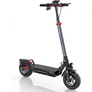 Engwe Y600s - Trottinette &Eacute;lectrique Pliante - Moteur 830w - Batterie 48v 18,2ah - Autonomie 70km - Max 45 Km/H - 10'' Pneus - Gris