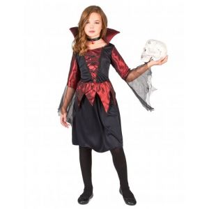 Déguisement vampire fille Halloween 7 à 9 ans