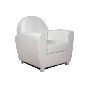 Image de Inside75 Fauteuil CLUB BUFALLO blanc