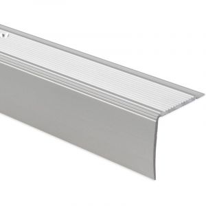 Karat - Seuil d'escalier Integral K234 Forme: l 35 x 30 mm Longueur: 134 cm Autocollant Argent