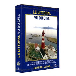 Le Littoral vu du ciel - Coffret - Les côtes d'Europe vues du ciel + Thalassa - Tour de France du littoral vu du ciel [DVD]