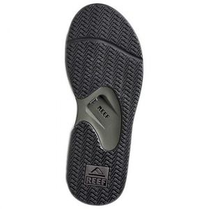 Reef Fanning Flip-Flop Homme, Noir