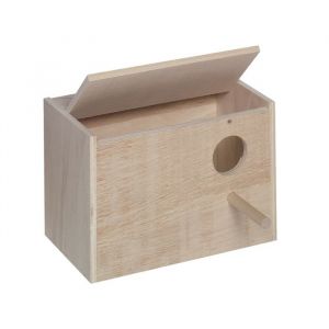 Nid pour oiseaux en boîte perruche Nobby Pet