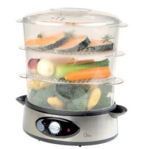 Orva 13564-57 - Cuiseur vapeur 3 paniers