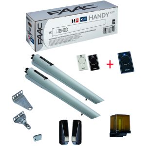 FAAC KIT HANDY INTEGRAL Motorisation portail battant 24V