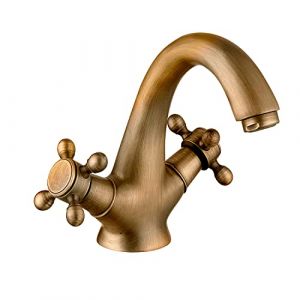 DP Bath Almendro - Robinet M&eacute;langeur de lavabo bronze