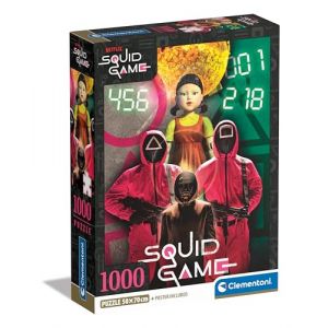 Clementoni Compact 1000 pièces - Squid Game