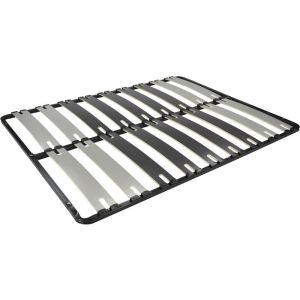Monmobilierdesign CUNO Sommier à lattes larges 140x200 cm sans pieds