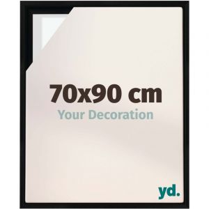 Yd. - Your Decoration - Cadre flottant - Noir Mat - Cadre en caisse am&eacute;ricaine pour toile sur chassis - mdf - Lyon