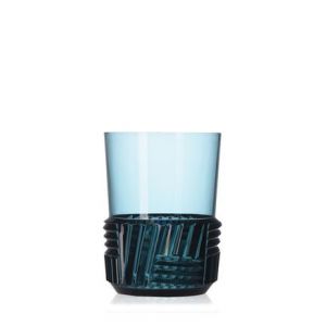 Kartell Trama - Verre long drink - bleu