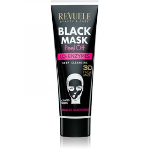 Revuele Black Mask avec charbon actif - Enzymes Co - 80 ml