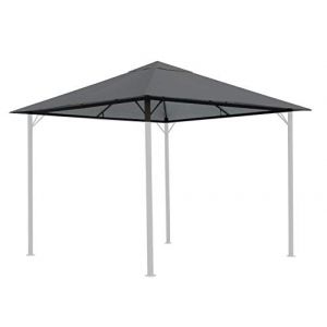 Irwin QUICK STAR Toit de Rechange pour tonnelle de Jardin Gris 3 x 3 m