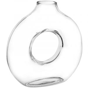 Atmosphera Vase Circle transparent H25,5cm créateur d'intérieur