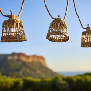 Lumisky Guirlande solaire hybride beige samoa