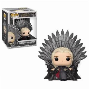 Image de Funko Figurine Pop! Deluxe: Game Of Thrones - Daenerys (assise sur le trône)