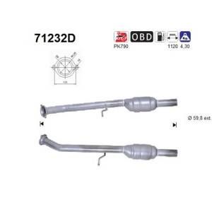AS Catalyseur MERCEDES-BENZ VIANO (71232D)