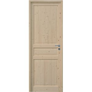 Image de Bloc-porte epicea poussant droit - 204x93cm