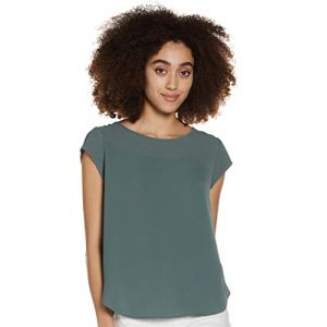 Image de Only Tee shirt manches courtes Vic balsam green mc tee l Vert taille : 36 r&eacute;f : 93118