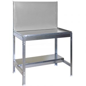 Simon Rack &Eacute;tabli m&eacute;tallique 2 niveaux - 1440 x 1200 x 400 mm - KIT SIMONGARDEN BT2 - Galvanis&eacute;