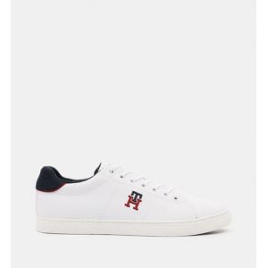 Tommy Hilfiger Tennis basses monogramme Blanc - Couleur Blanc - Taille 40