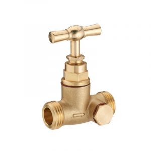 Quick Plomberie Robinet d'arr&ecirc;t purgeur 2 bouchons m&acirc;le/m&acirc;le 15 x 21mm