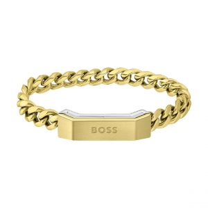 Bracelet Homme Boss Bijoux Carter 1580318S - Acier Doré