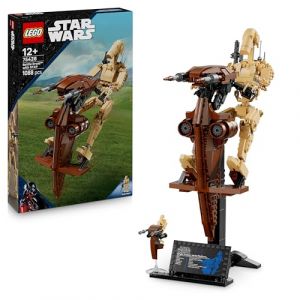 Lego Star Wars 75428 La Menace Fant&ocirc;me Dro&iuml;de de Combat sur Son STAP - Jeu de Construction - Figurine de Dro&iuml;de avec Speeder - D&eacute;coration - Cadeau Collector pour Gar&ccedil;on, Ado & Fans d&egrave;s 12 Ans