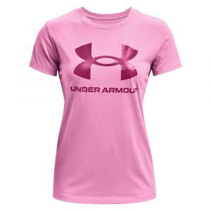 Under Armour T-shirt LIVE SPORTSTYLE GRAPHIC SSC Rose - Taille S,M,L,XL,XS