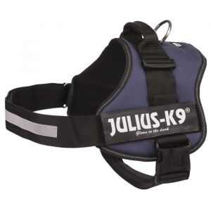 Julius K9 Harnais Power 3-XL-XXL : 82-116 cm - 50 mm - Indigo - Pour chien