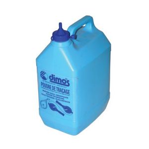 Image de Dimos Bidon 4kg de poudre à tracer - Bleu