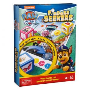Spin master games Pat Patrouille - Finders Seekers - Jeu de Société Pat Patrouille - Jeu Pat Patrouille - Etre Le Plus Rapide À Retrouver Les Images des Dés- Paw Patrol - Jouet Pat Patrouille - Jouet Enfant 4 Ans et +
