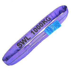 Akxion 1 sangle boucle ronde de traction type élingue 50 cm